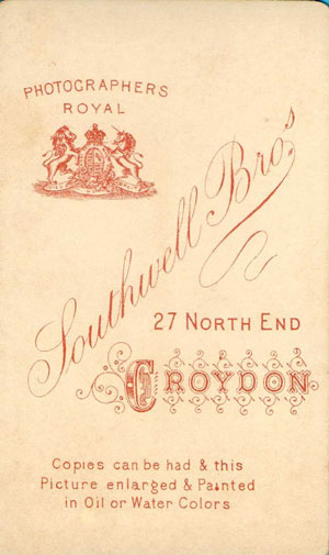 Southwell Backstamp